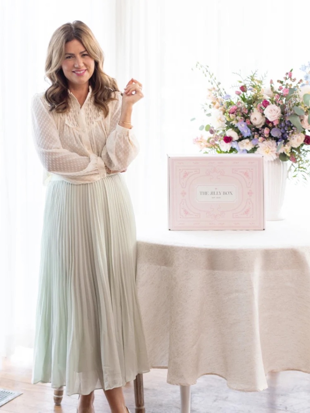 Gentle Fawn Chiffon Skirt